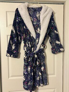 VERA BRADLEY / HARRY POTTER Sz 2X / 3X Forbidden Forest Cozy Hooded Robe Pockets